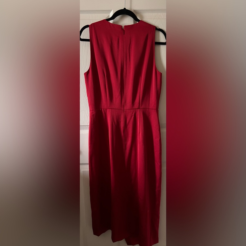 Ted Baker Womens Chrisey Red Fix-Wrap Dress Size 8 (3) *No Sash* New with tags - Picture 10 of 11